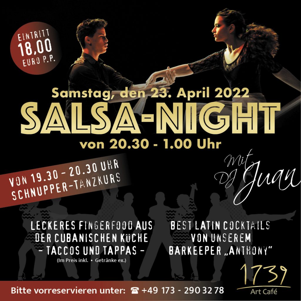 1739 Art Café - Salsa-Night